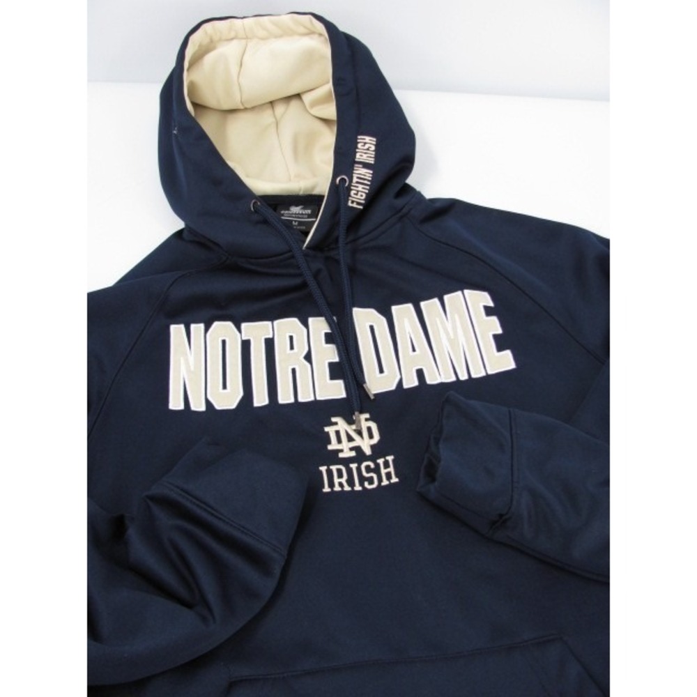 Notre Dame Fighting Irish Colosseum Navy Blue Hoodie Sweatshirt YOUTH Medium